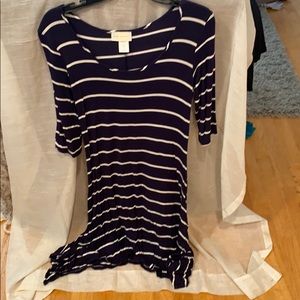 Striped T-Shirt Dress